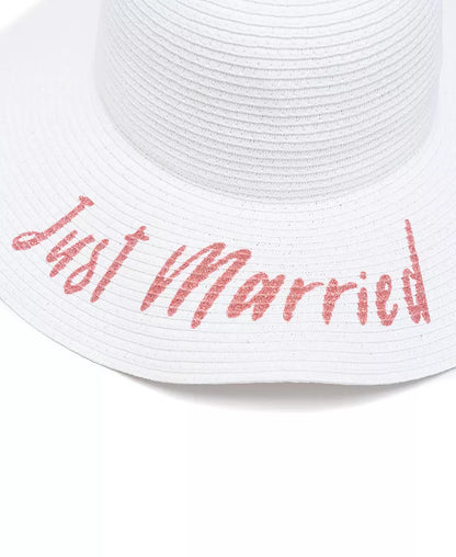 Women'S Just Married Floppy Hat