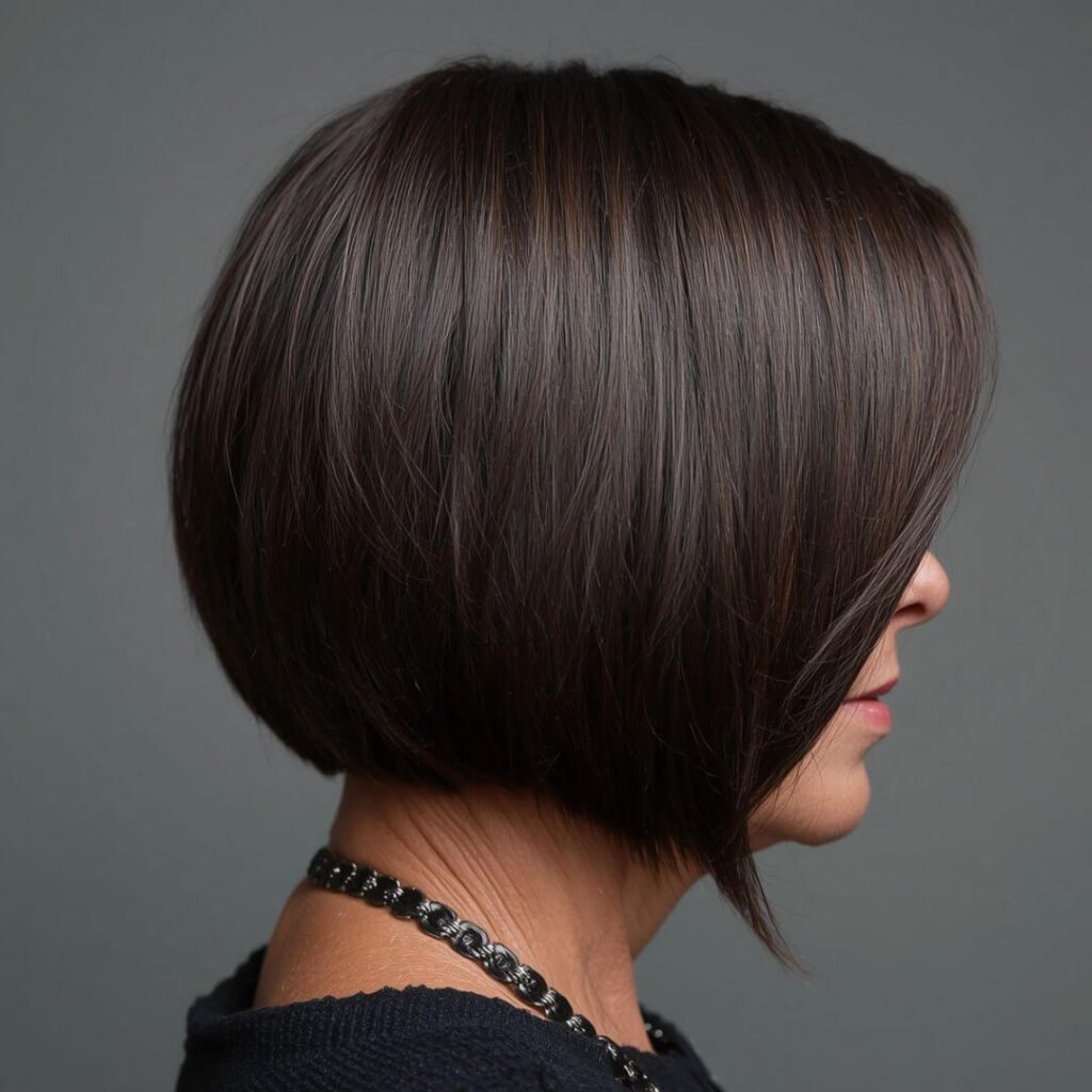Deep Espresso Rounded Bob
