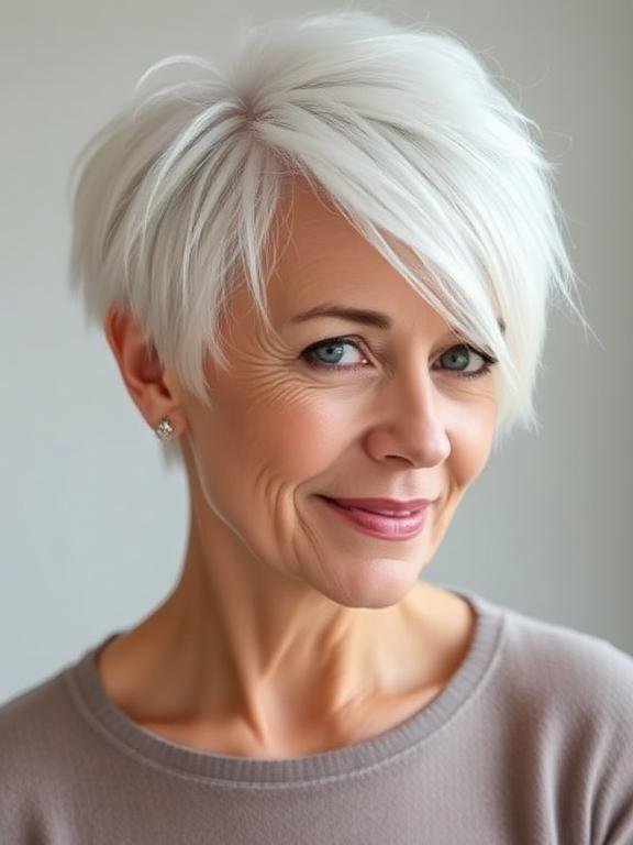 Tousled White Pixie Bob