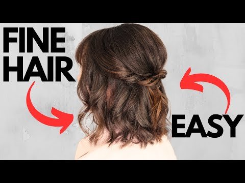 18 Hairstyles for Thin Fine Wavy Hair