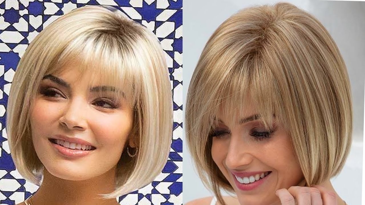 20 Chin-Length Hairstyles With Bangs
