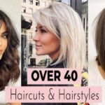 Hairstyles for Women Over 40 with Bangs
