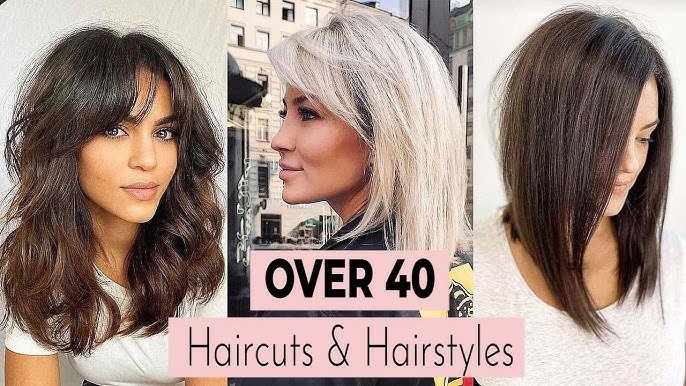 Hairstyles for Women Over 40 with Bangs