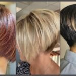 Stacked bob hairstyles for fine hair
