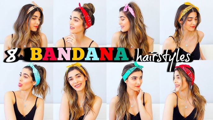 Bandana Hairstyles for Long Hair