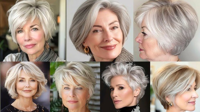 Hairstyles for Women over 60 with Thin Hair