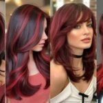 Hairstyles with Red Highlights for Black Girls