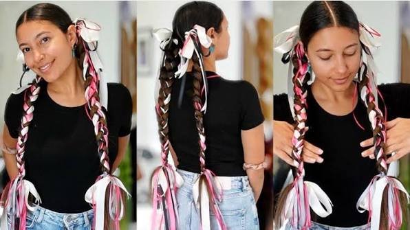 17 Mexican Ribbon Hairstyle Ideas