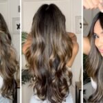 Light Brown Hair With Blonde Balayage Highlights