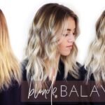 Cool Ash Blonde Balayage on Dark Hair