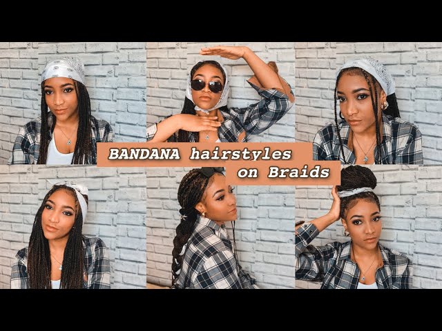 Bandana Hairstyles for Braids