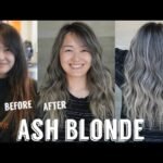 Dark Brown Hair With Ash Blonde Balayage