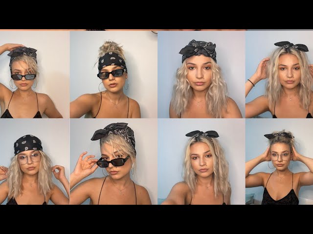 Bandana Hairstyles for Short Hair