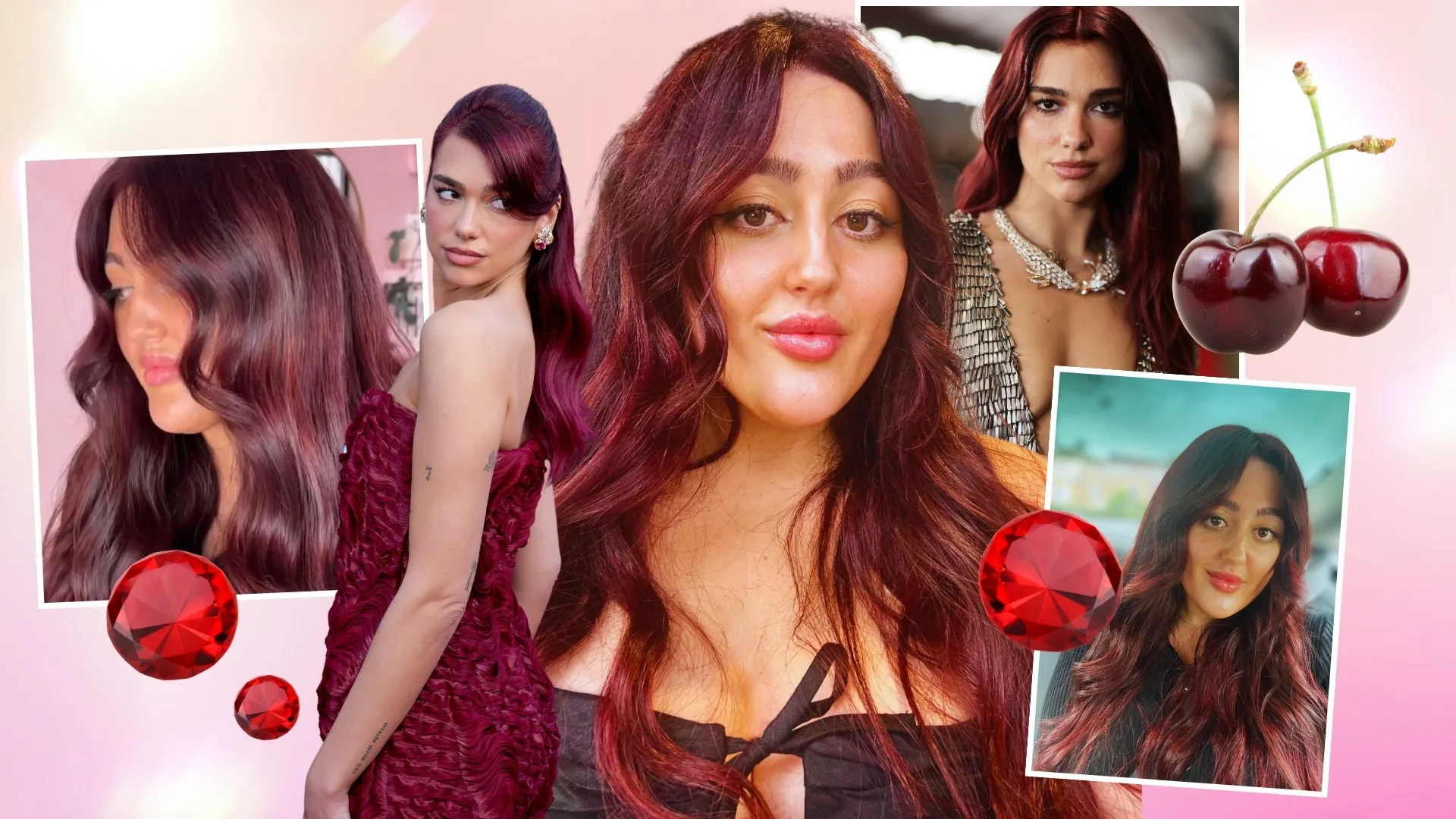 Cherry Cola Hair Color Ideas