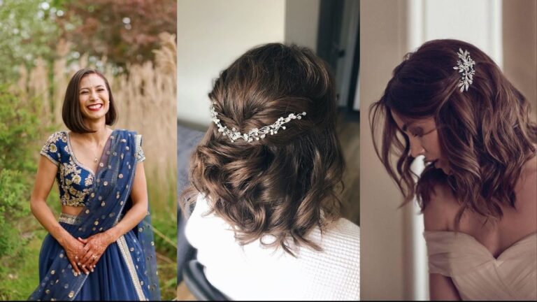 Short Hair Bridesmaid Hairstyle ideas