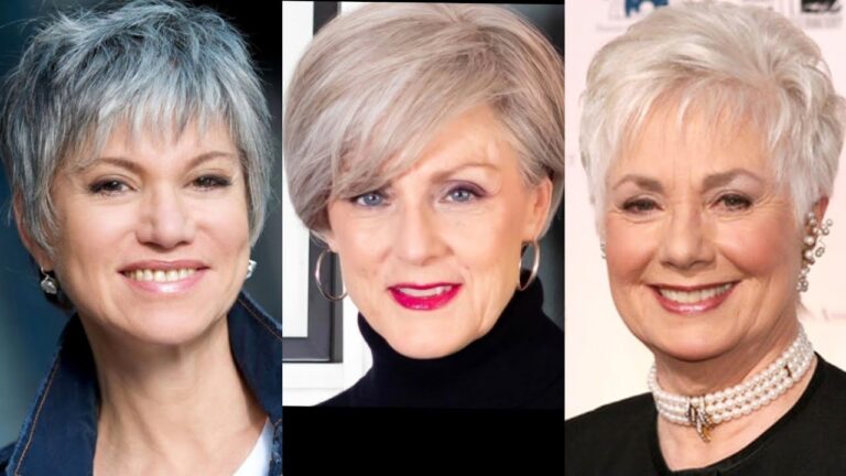 Bixie and Shag Haircuts Over 50