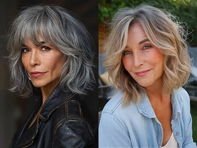 Shaggy Haircuts for Women Over 50
