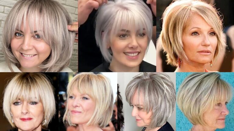 Short Hairstyles for Fine Hair Over 50