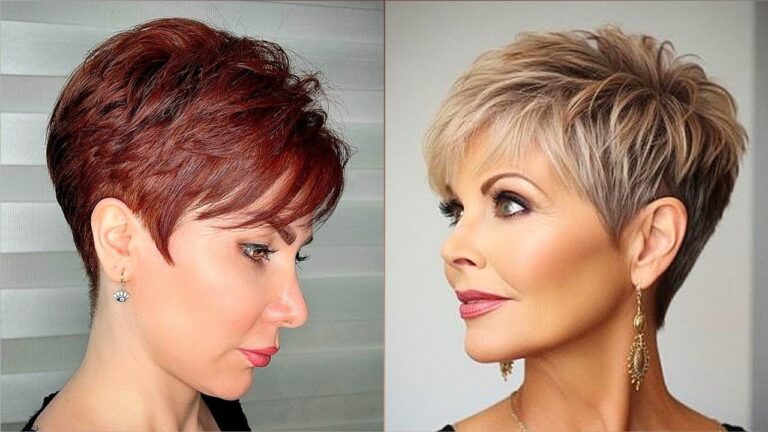 Edgy Pixie Haircuts Over 50